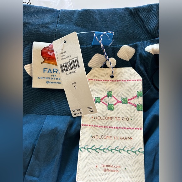 Anthropologie farm rio long sleeve blazer dress - Picture 7 of 7